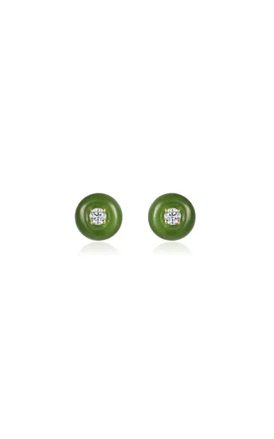 Fernando Jorge 18k Yellow Gold Orbit Medium Studs