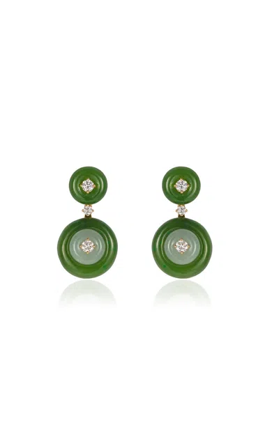 Fernando Jorge 18k Yellow Gold Signal Small Earrings