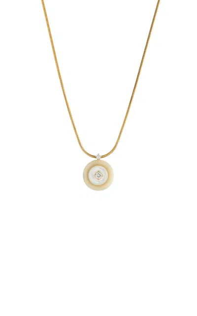 Fernando Jorge 18k Yellow Gold Signal Small Pendant
