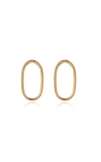 Fernando Jorge 18k Yellow Gold Single Chain Short Earrings