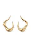 Fernando Jorge 18k Yellow Gold Small Bold Stream Earrings