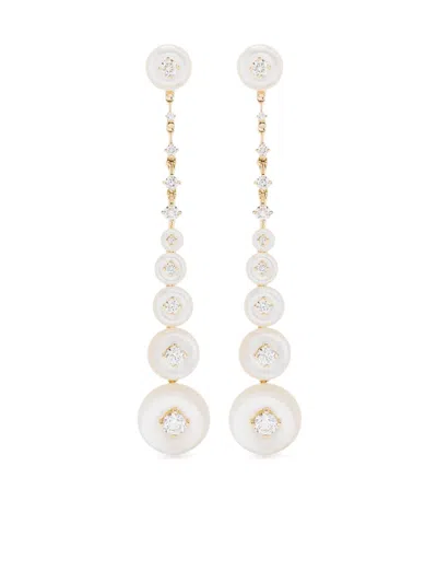 Fernando Jorge 18k Yellow Gold Surrounding Drop Earrings