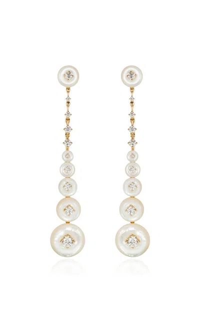 Fernando Jorge 18k Yellow Gold Surrounding Long Earrings
