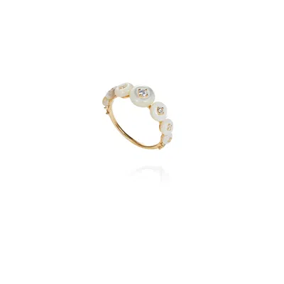 Fernando Jorge 18k Yellow Gold Surrounding Small Ring