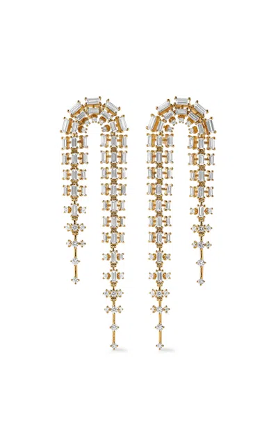 Fernando Jorge 18k Yellow Gold Vertex Doubled Earrings