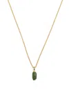 Fernando Jorge 18kt Yellow Gold Jade Pendant Necklace In Gold