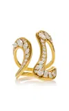 Fernando Jorge Stream 18k Yellow Gold Diamond Ring In Gold