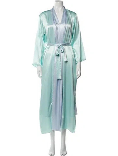 Pre-owned Fernando Sanchez Robe In Blue