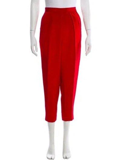 Pre-owned Fernando Sanchez Straight Leg Pants In Orange