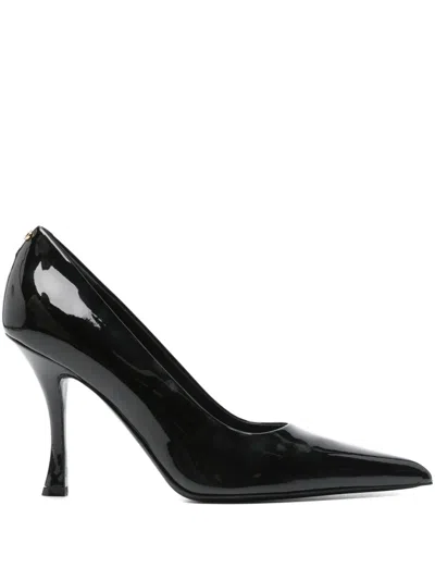 Ferragamo 100mm Pointed-toe Pumps In Black