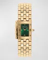 Ferragamo 18.5x30mm Ipyg Grn D In Yellow Gold
