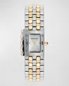 FERRAGAMO 18.5X30MM FERRAGAMO SECRET WATCH WITH SILVER DIAL, TWO TONE