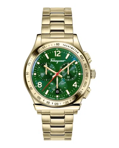 Ferragamo 1898 Chrono Bracelet Watch In Multi