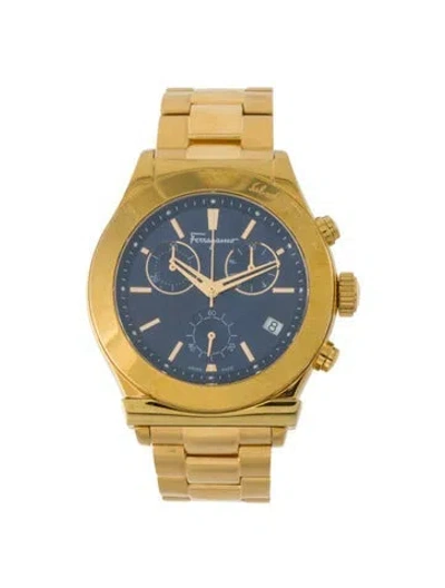Pre-owned Ferragamo 1898 Watch, 42mm In Multi