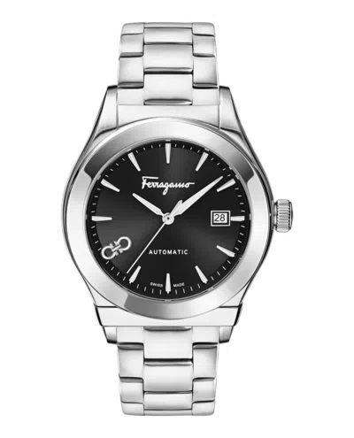 Ferragamo 1927 Automatic Watch In Metallic