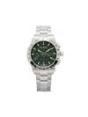 Ferragamo Watch 1927 Chrono 42mm Css Dgreen Bgreen In Green