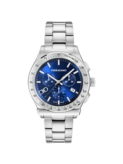 Ferragamo 1927 Chrono 42mm Watch In Orange