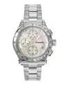 Ferragamo 1927 Chrono Bracelet Watch In Stainless Steel