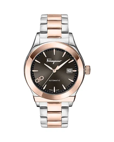 Ferragamo 1927 Watch, 42mm In Gray