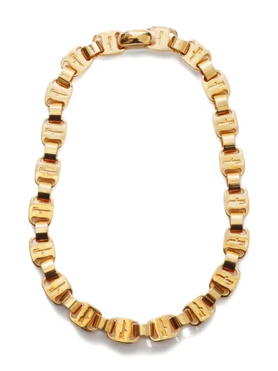 Pre-owned Ferragamo 1980-2000s Logo Choker