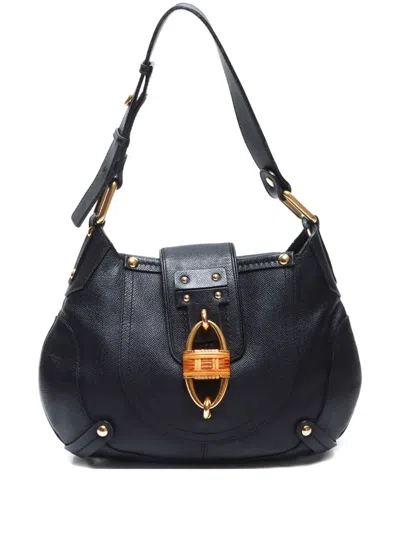 Pre-owned Ferragamo 1990-2010 Leather Shoulder Bag