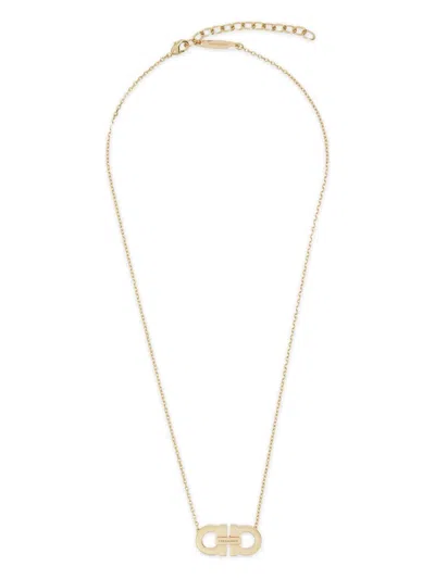 FERRAGAMO FERRAGAMO 2 GANCI NECKLACE