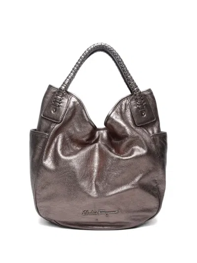 Pre-owned Ferragamo 2000-2020 Leather Handbag