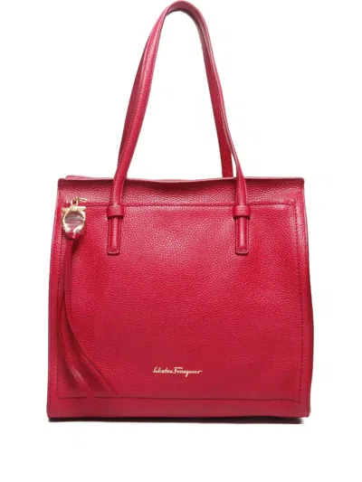 Pre-owned Ferragamo 2000-2020 Leather Shoulder Bag