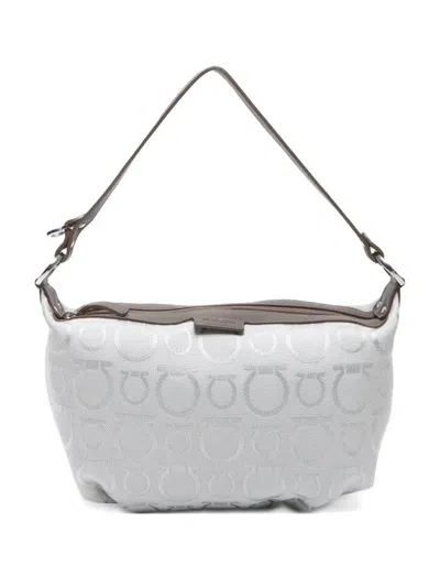 Pre-owned Ferragamo 2000-2020s Gancini-print Handbag