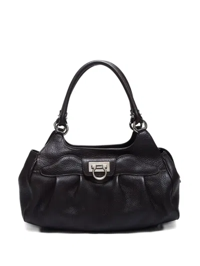 Pre-owned Ferragamo 2000s Gancini Handbag