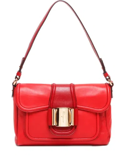 Pre-owned Ferragamo 2010-2024 Vara Shoulder Bag