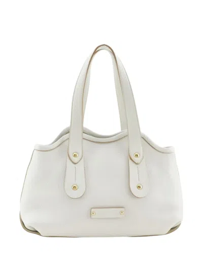 Pre-owned Ferragamo 2010-2026 Leather Tote Bag In White