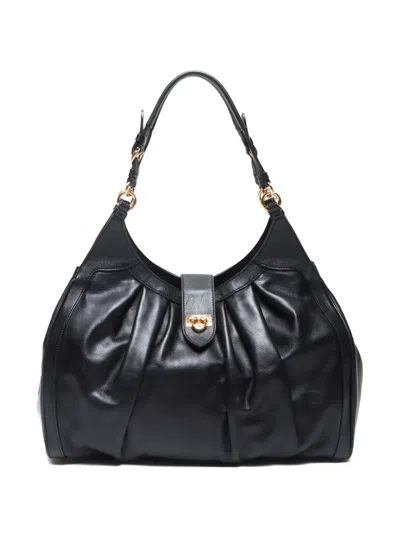 Pre-owned Ferragamo 2010s Gancini Shoulder Bag