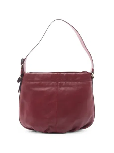 Pre-owned Ferragamo 2010s Vala Shoulder Bag In Red