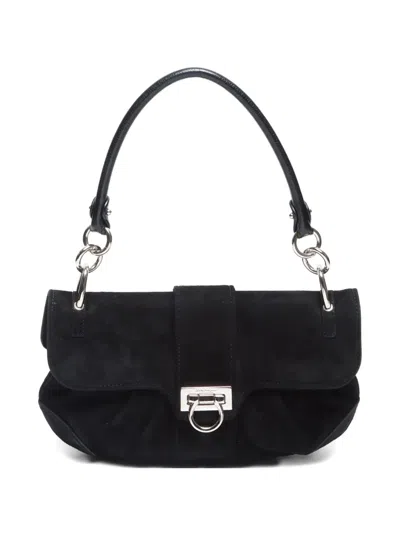 Pre-owned Ferragamo 2015-2020s Gancini Shoulder Bag