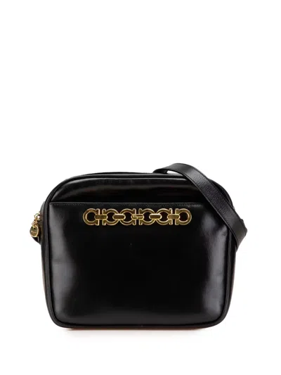 Pre-owned Ferragamo 2021 Leather Gancini Crossbody Bag