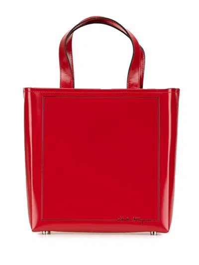 Pre-owned Ferragamo 2021 Leather Handbag In 红色