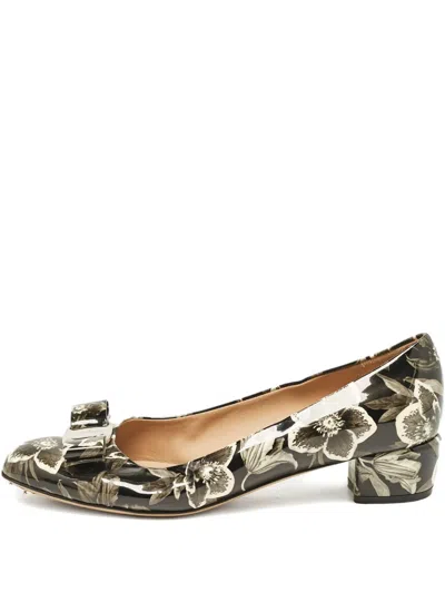 Pre-owned Ferragamo 2024 Vara Pumps In Black