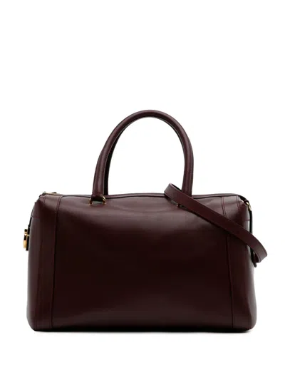 Pre-owned Ferragamo 20th Century Leather Marilyn Satchel