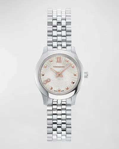 Ferragamo Salvatore  Women's Swiss Stainless Steel Bracelet Watch 25mm