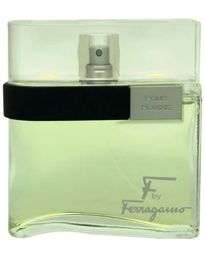 Ferragamo 3.4oz F Pour Homme Eau De Toilette Spray In Transparent