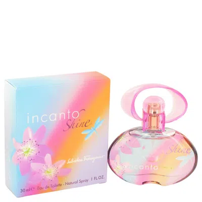 Ferragamo 3pcs Perfume Gift Sets - Incanto Shine By Salvatore  Eau De Toilette Spray 1 oz For Women In Multi