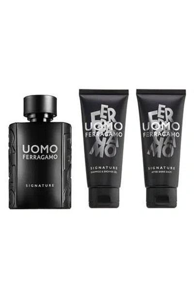 Ferragamo 3-piece Eau De Parfum Set In Transparent