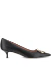 Ferragamo 40mm Gancini Pointed-toe Pumps