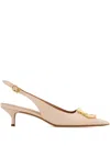 Ferragamo 40mm Gancini Slingback Pumps