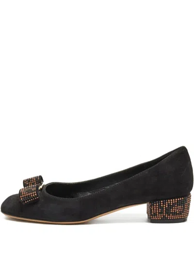 Pre-owned Ferragamo 40mm Leather Pumps