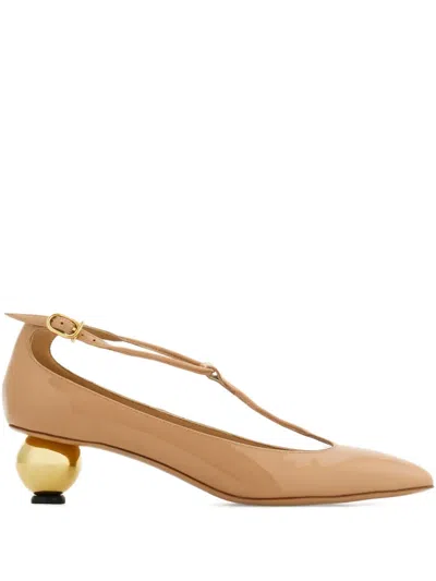 Ferragamo 40mm Spherical-heel Pumps
