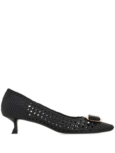 Ferragamo 40mm Vara Pumps In Black
