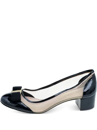 Pre-owned Ferragamo 45mm Vara Pumps