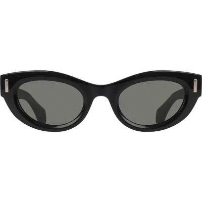 Ferragamo 49mm Small Cat Eye Sunglasses In Black